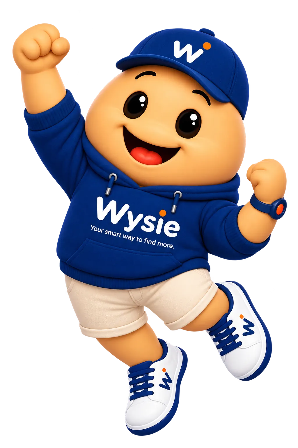 Wysie celebrating